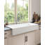 37"L X 19" W Farmhouse/Apron Front White Kitchen Sink