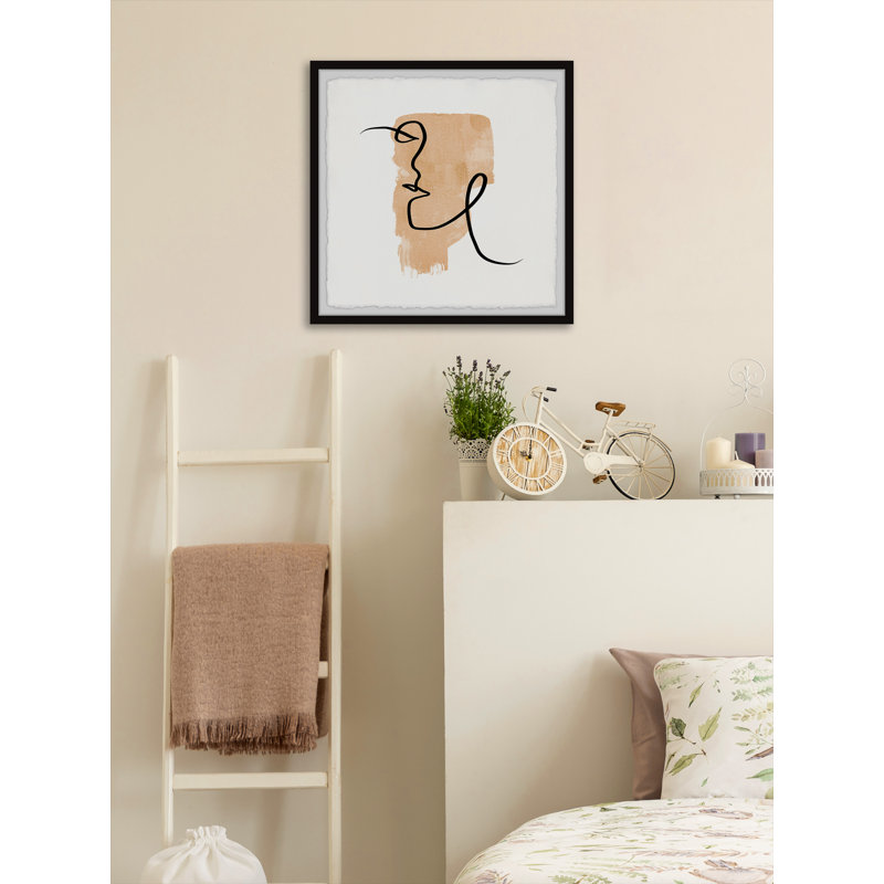 Random Line by Marmont Hill - Single Picture Frame Painting, 61cm H x 61cm W
