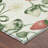 Machine Washable Indoor/Outdoor Chantille ACN2864 Flowers and Strawberries Rug-586147076-586147079