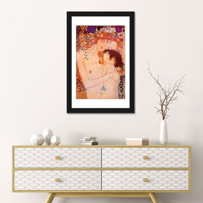 " Mother And Child " by Gustav Klimt Oil