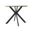 Round Metal Base Dining Table
