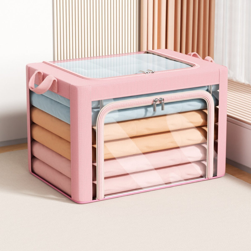 Boîte de rangement pour vêtements de grande capacité Courtepointe épaissie, C