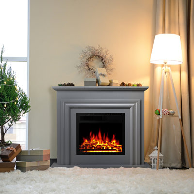  35.35“ Electric Fireplace with Remote Control