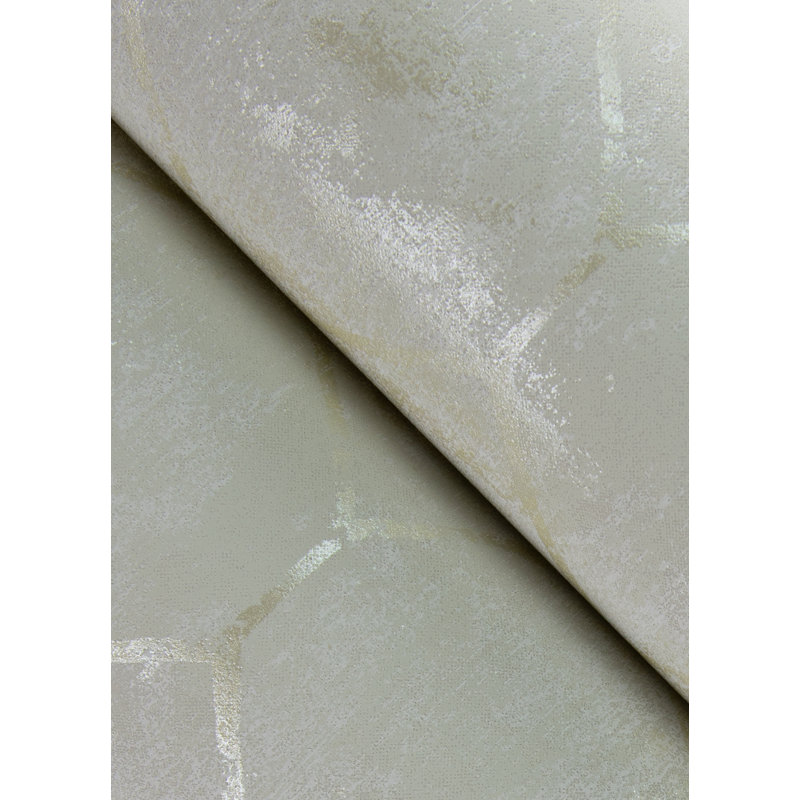 Rouleau de papier peint L 33 pi x l 21 po Bornais, Blanc
