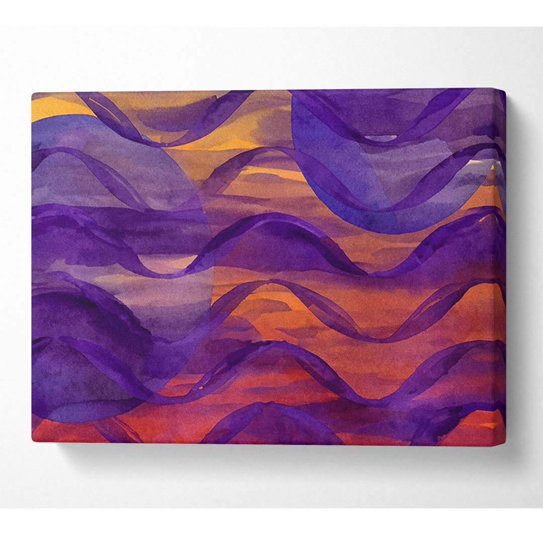 Sound Waves - Kunstdrucke auf Leinwand - Wrapped Canvas