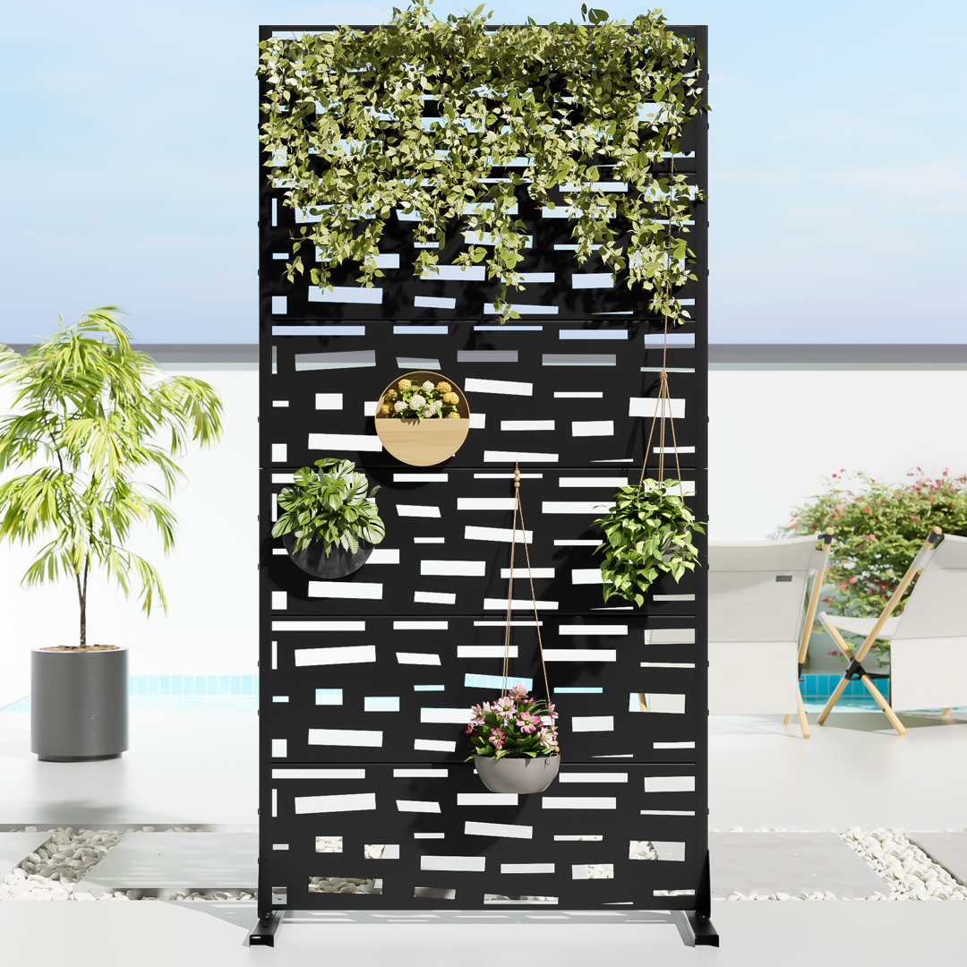 Metal Outdoor Privacy Screen Dovelina 