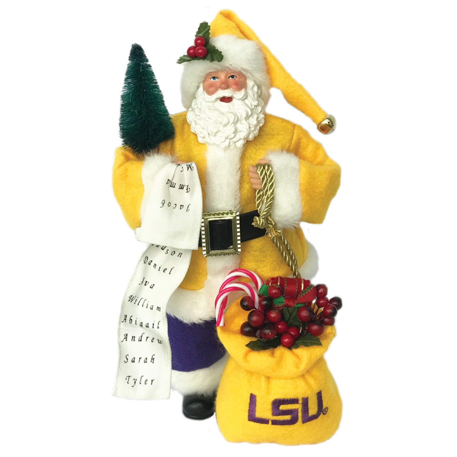 The Holiday Aisle® LSU Santa | Wayfair