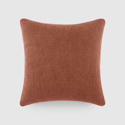 Coussin en coton uni