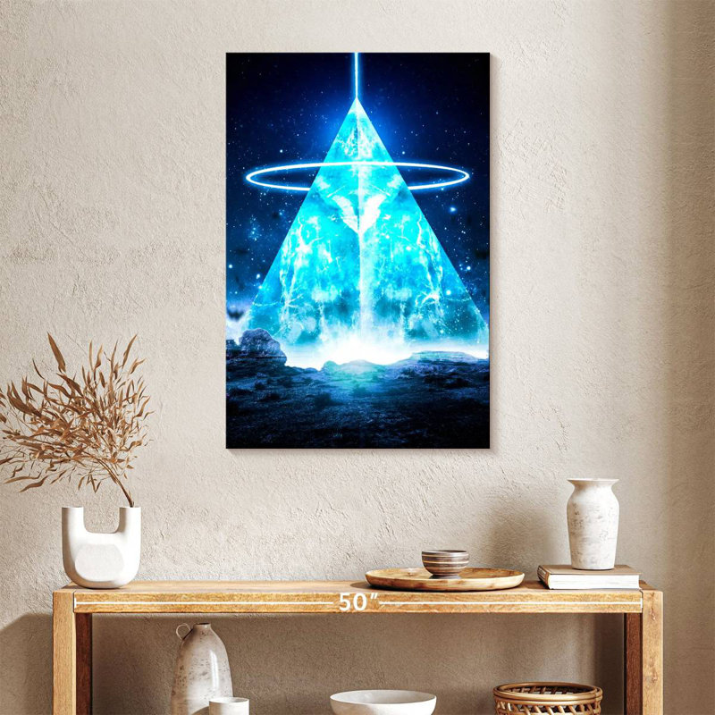 Kelan Higher Powers, 36" H x 24" W