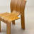 Brown Solid back side Chair(Set of 2)