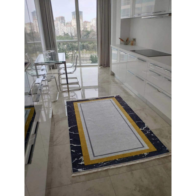 Tapis mathaï avec envers antidérapant, Tapis de couloir 3 pi 3 po x 9 pi 2 po