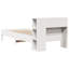 Bookcase Bed Without Mattress Solid Wood Pine-2104868750-2104868737
