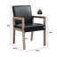Chaise avec accoudoirs en brun-275107407-275107376-318128649
