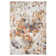 Charolene Abstract Ivory Power-Loom Area Rug