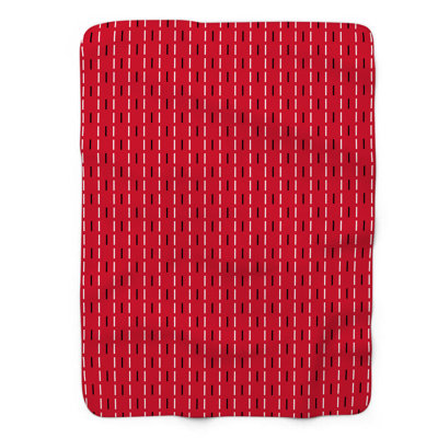 Onyx rouge - couverture Sherpa 1 pièce de qualité supérieure 0150