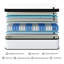 Matelas simple pour lit simple de 12 pouces avec ressorts ensachés individuels et mousse à mémoire de forme à 7 zones, housse tricotée respirante, sommeil confortable et sécuritaire, colonne vertébrale alignée, support à bord solide avec ressort, feu doux,-380680830