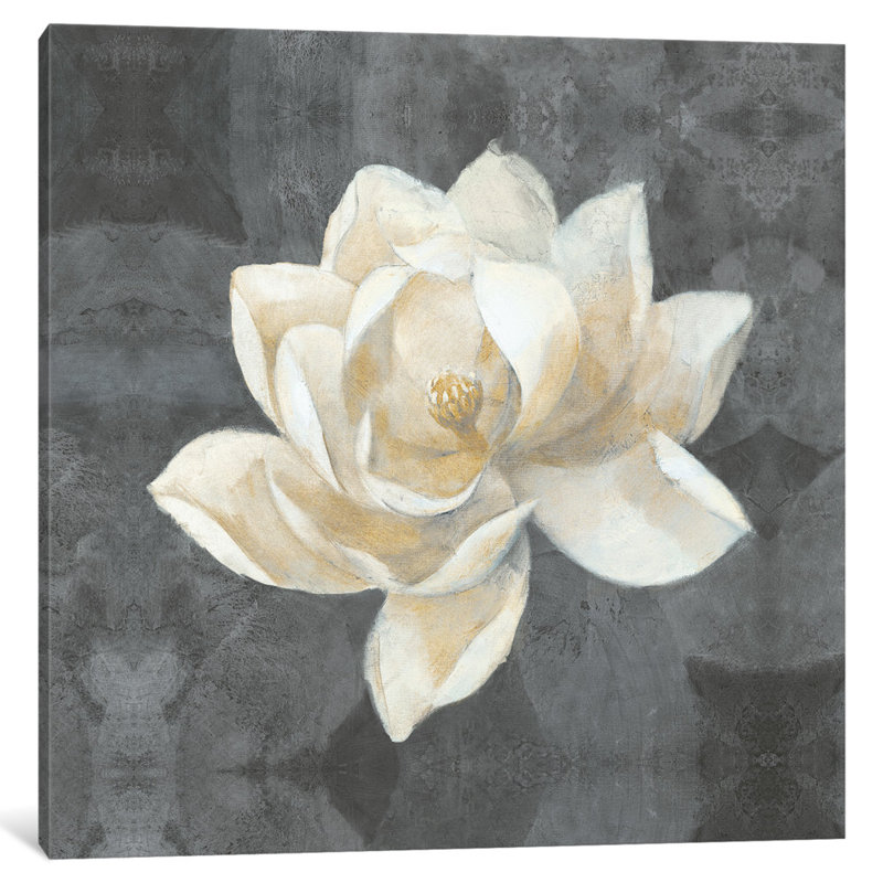Majestic Magnolia, reproduction d'art sur toile tendue, H 12 po x l 12 po x P 0,75 po
