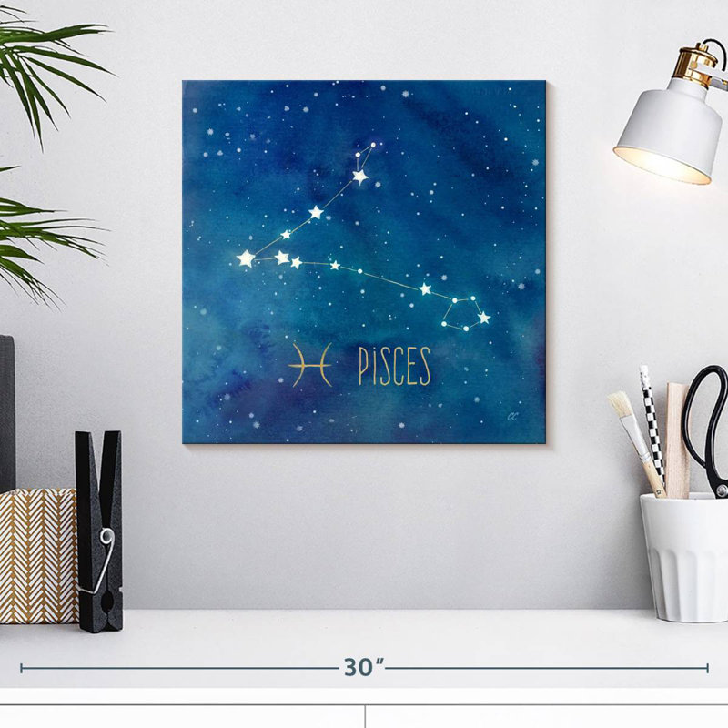 Javetta Star Sign Pisces, 16" H x 16" W