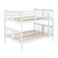 Lit superposé double au-dessus de double avec échelle pour chambre à coucher-114381494