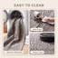 Tapis Descloizite à motifs animaliers, imprimés or, gris, crème et beige, antidérapant, à poils courts, pour l'intérieur et l'extérieur, adapté aux animaux domestiques, salon, chambre, salle à manger, entrée, couloir, bureau, lavable-324247674