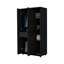 Armoire noire à 1 tiroir