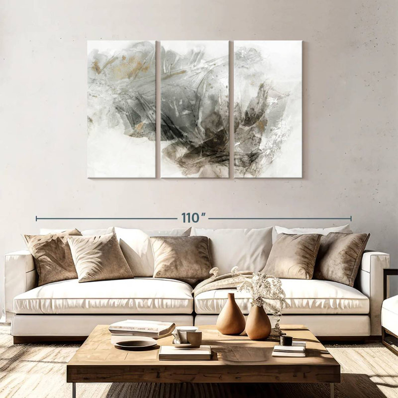 Avery Golden Intertwine, 48" H x 74" W
