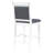 3-Piece Wood Counter Height Drop Leaf  Dining Table Set With 2 Upholstered Dining Chairs For Small Place-771148580-771148583