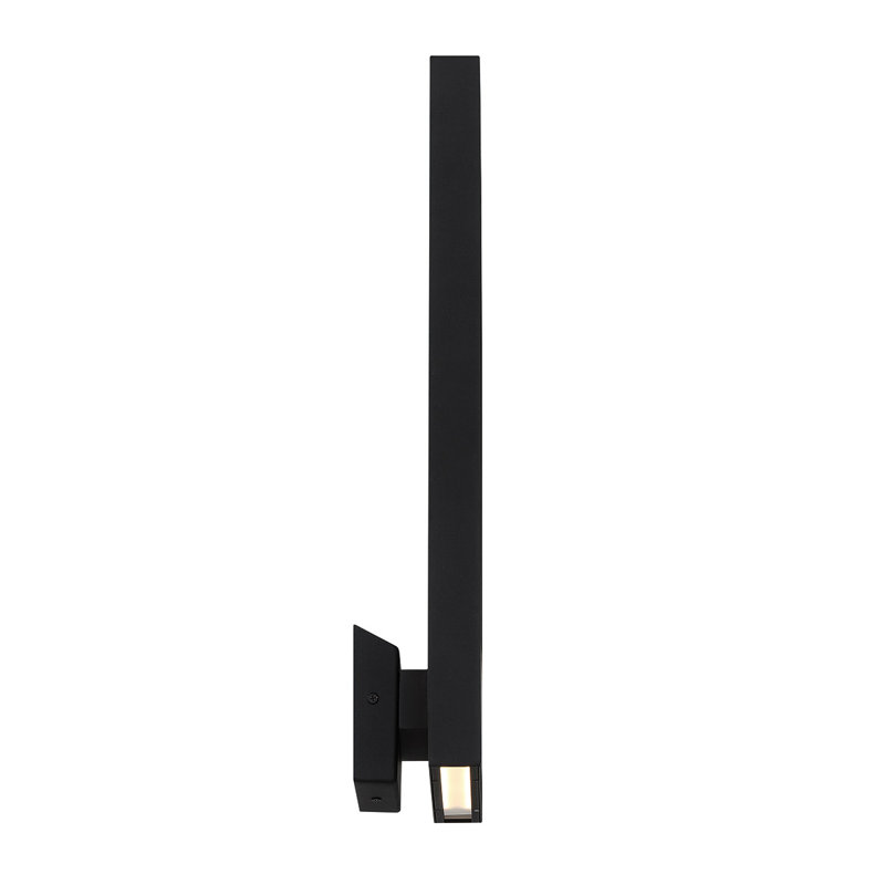 Twilight - Light LED Outdoor Wall Light, Black, 21" H x 9" W x 4" D