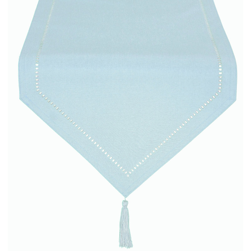Ahmyla Table Runner, 72" L x 16" W, Teal