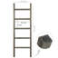 5 Rung Solid Wood Bathroom Blanket Ladder
