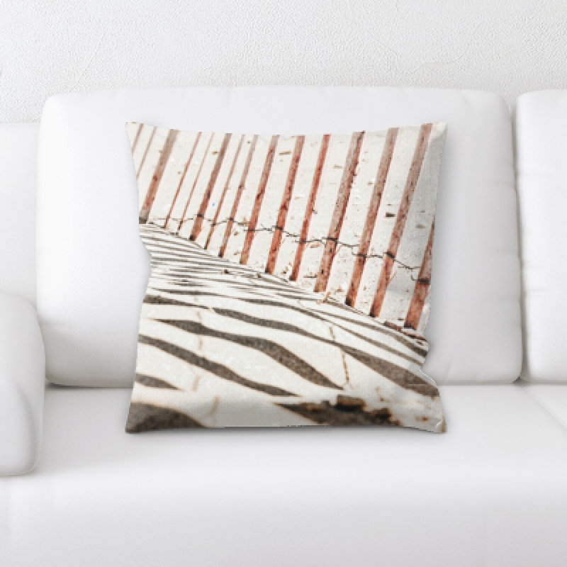 Microsuede Throw Pillow