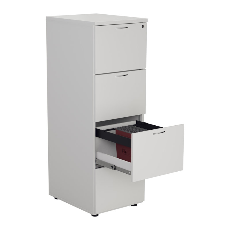 Buariki 46.4cm Wide 4 -Drawer File Cabinet, White