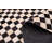 Cowhide Patchwork Black, Cream Rug 6'6" x 6'6"
