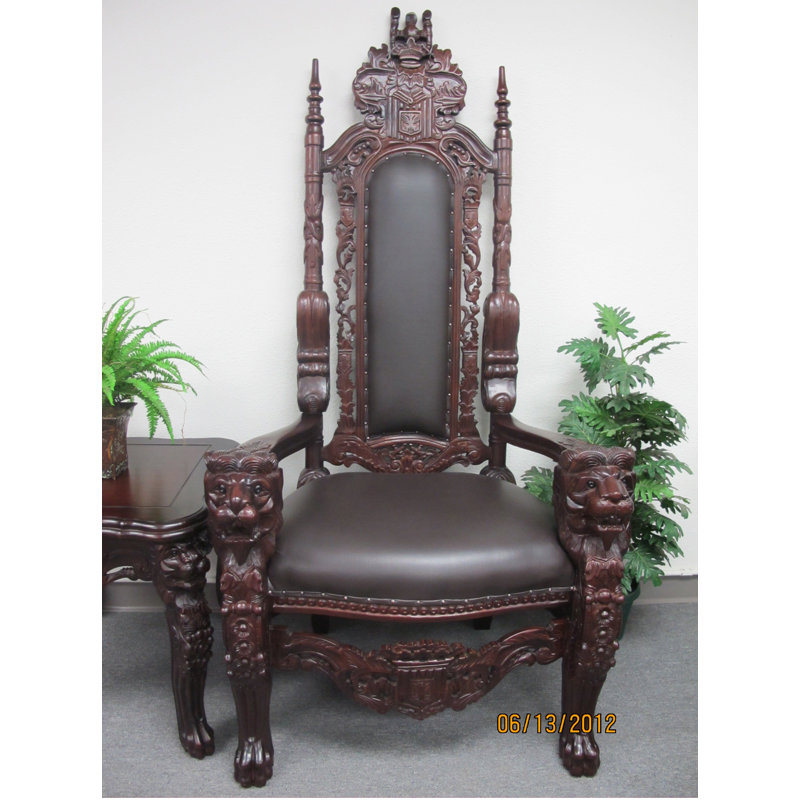 Dzifa Faux Leather Armchair