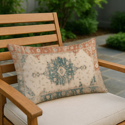 Coussin décoratif d'intérieur et d'extérieur Overdyed