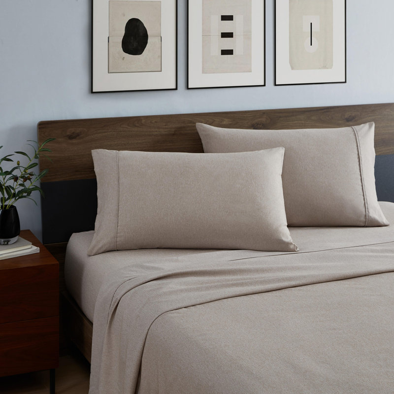 Ensemble de draps Kenneth Cole, Gris foncé, L'ensemble de draps pour très grand comprend deux