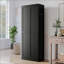 Armoire de cuisine en métal avec portes, organisateur de rangement autoportant robuste avec 5 tablettes réglables, assemblage sans outil pour garde-manger, cuisine, salle de bain