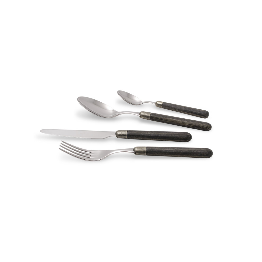 Rivadossi Sandro 24-tlg. Besteckset Cortina aus 18/10 Edelstahl für 6 Personen