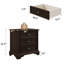 Table de chevet 3 tiroirs Traditional-260439429