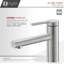 Robinet de salle de bain central élégant à une poignée 6 3/8 po Toria-55464648
