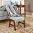 Leteke Wood Stackable Step Stool Footstool Ottoman-1843957457