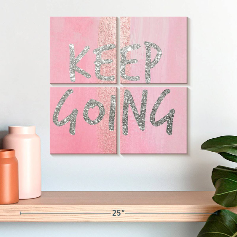 Tergel Keep Going III, H 18 po x l 18 po
