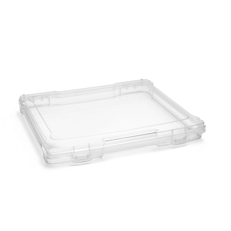 Clear Slim Stackable Plastic Project Storage Case