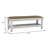 Antique White Bench