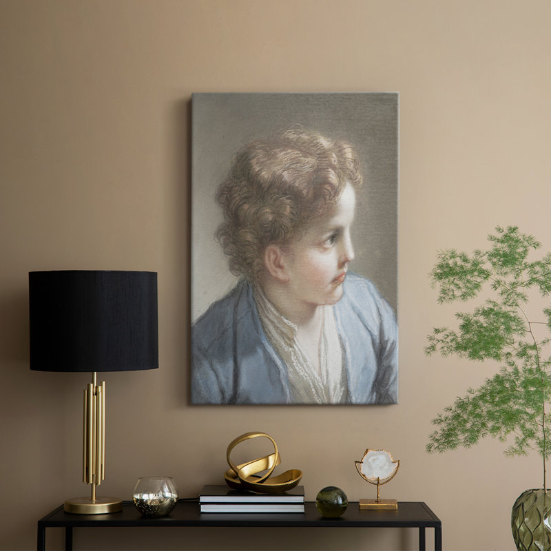 Impression de portrait rétro Cxxiii - galerie enveloppée de cavas, H 60 po x l 40 po