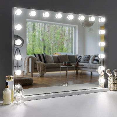 Rectangle LED Metal Mirror