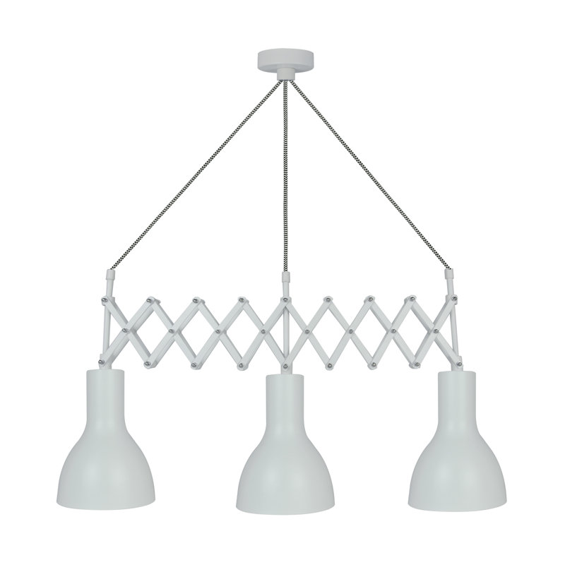 Smiley 3 - Light White Kitchen Island Pendant