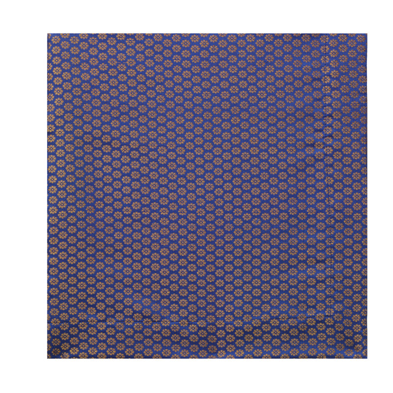 Poppy Napkin, Navy/Brown