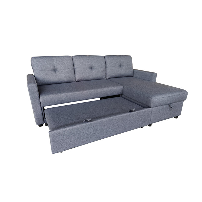 5 Seater Fabric Sofa, Grey