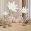 3 pièces de marguerites artificielles géantes de mariage-340983296